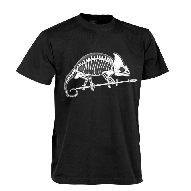 T-shirt Chameleon Skeleton