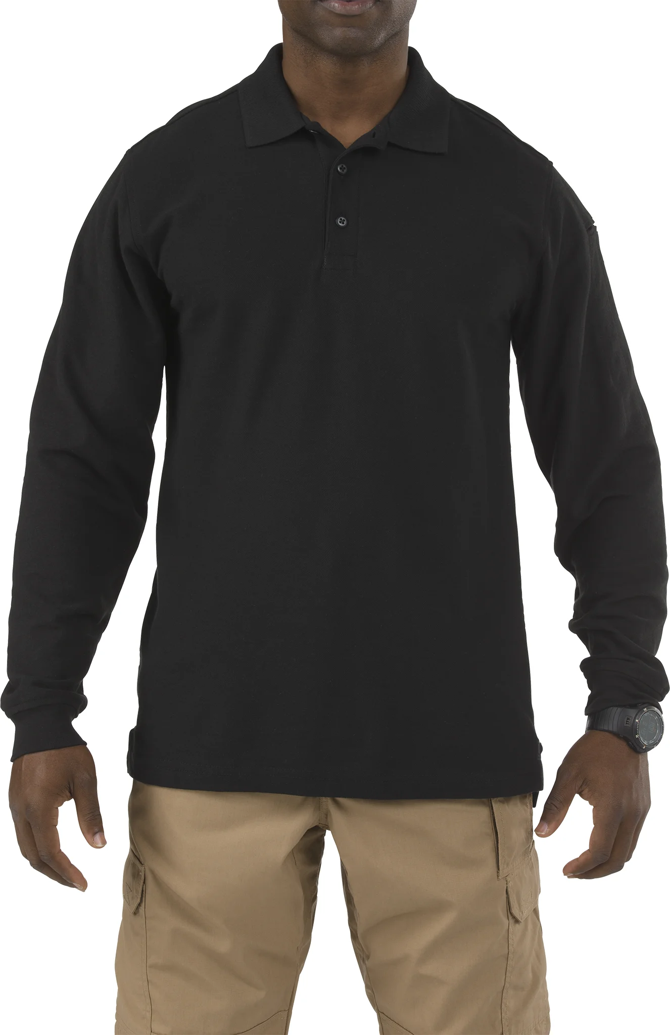 Utility Long Sleeve Polo