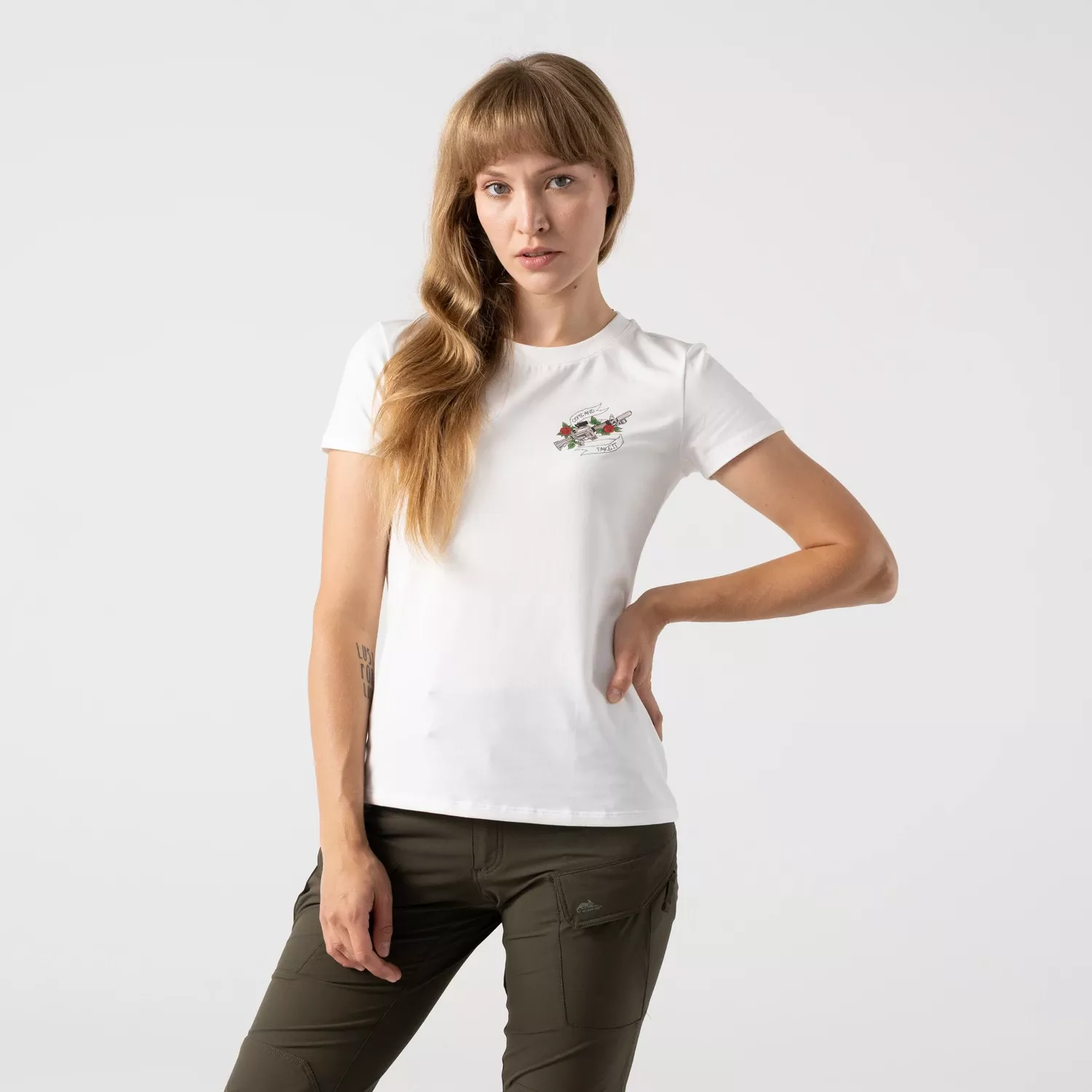Women's T-shirt Slim (Come and take it)