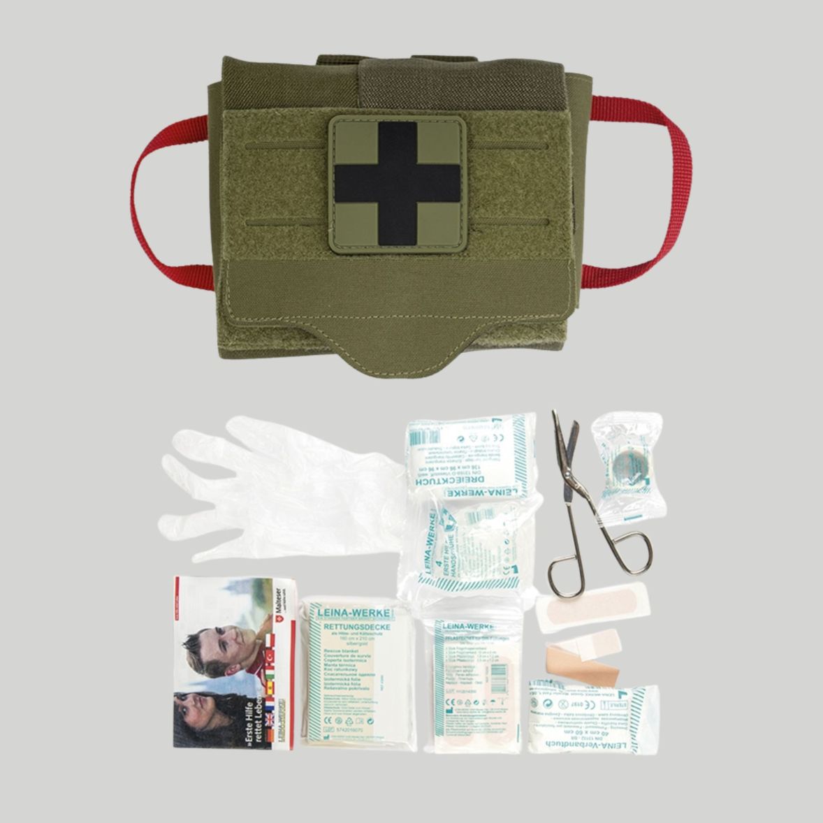 Pochette IFAK Quick Draw remplie (25 pièces)