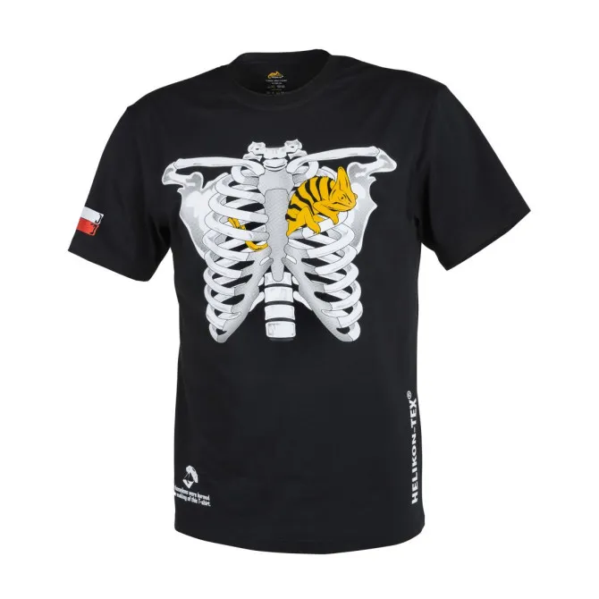 T-shirt Chameleon Chest Skeleton v.2