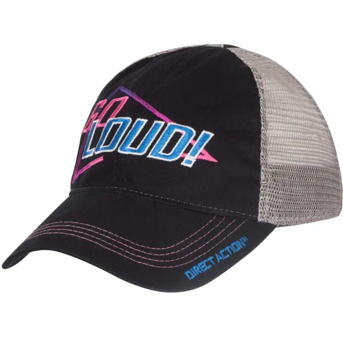 GO LOUD! 80s Style Trucker Cap