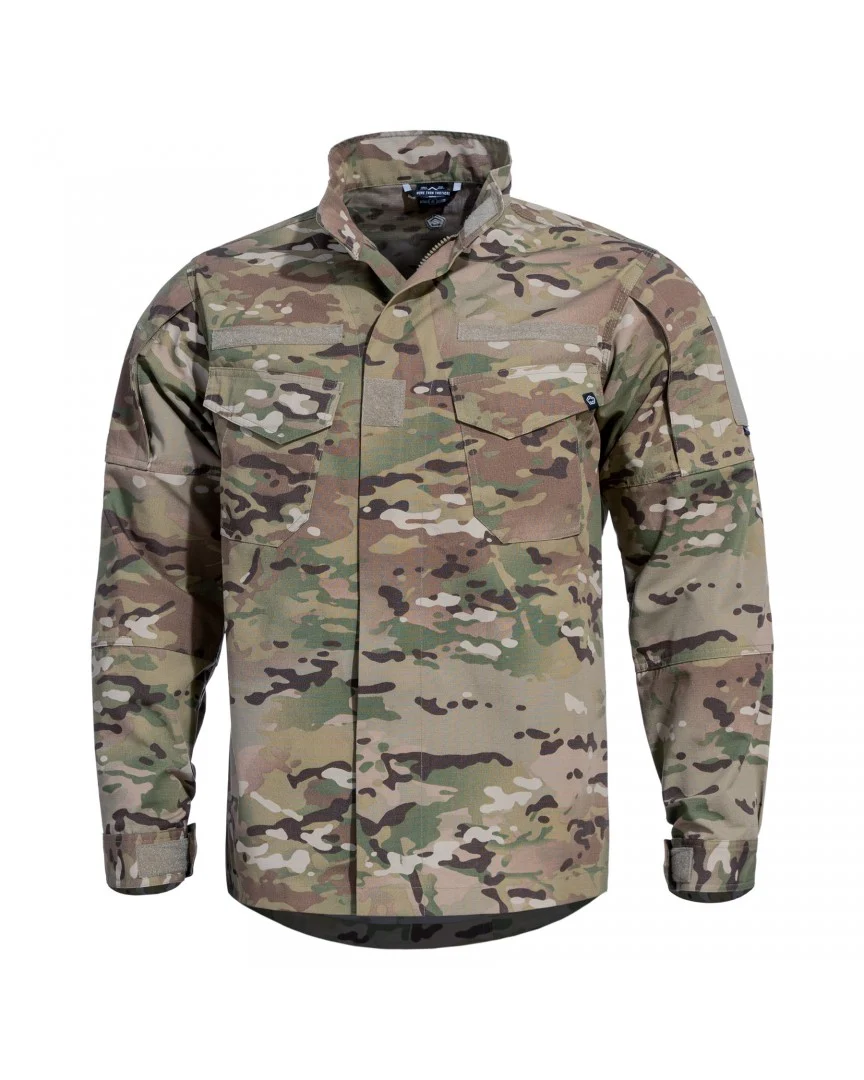 Veste de combat Pentagon Lycos ripstop polyester-coton 215 g/m² renforts aux coudes