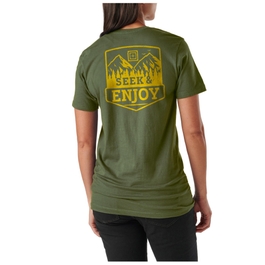 Women's SEEK AND ENJOY Short Sleeve TEE