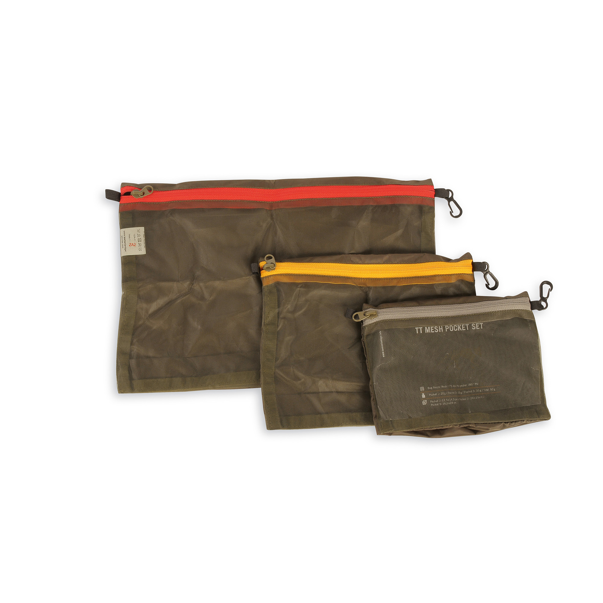 TT Mesh Pocket Set Mesh Pockets (3 pieces)