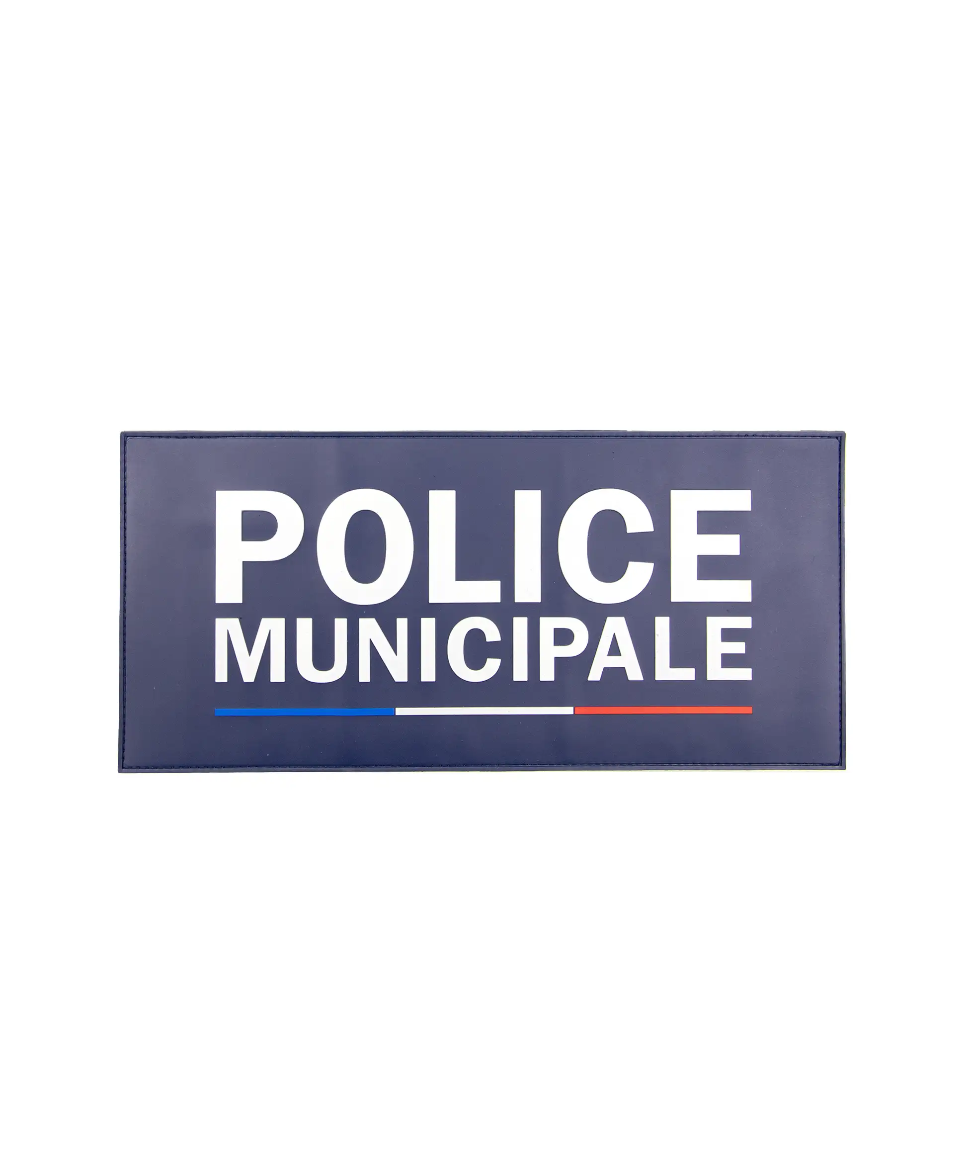 Flap Gomme “POLICE MUNICIPALE” Velcro 28×13 cm – GK