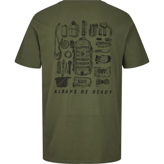 Load Out T-shirt - Military Green