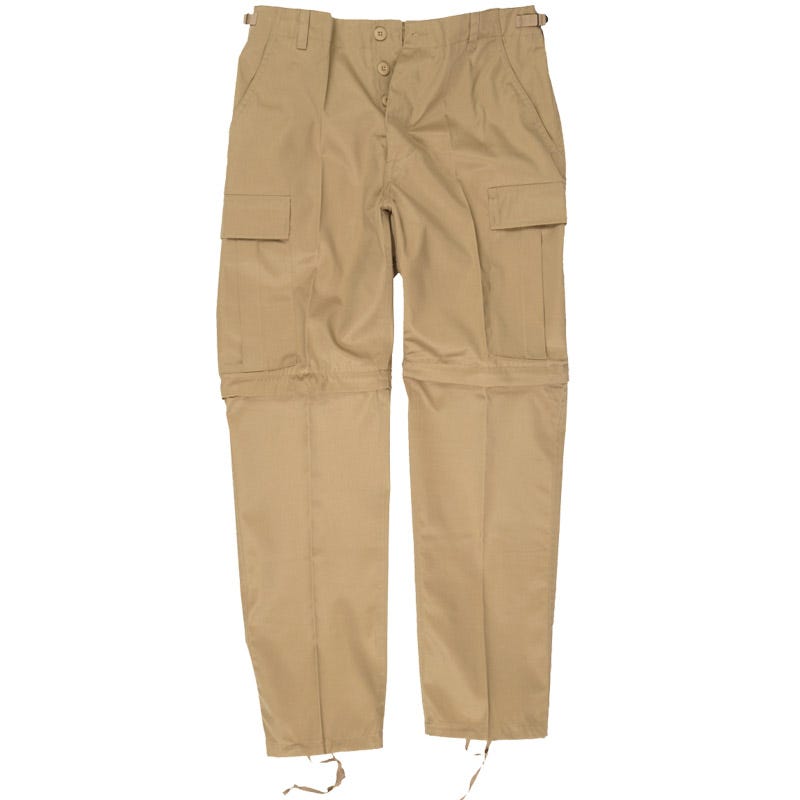 Pantalon de combat zippé