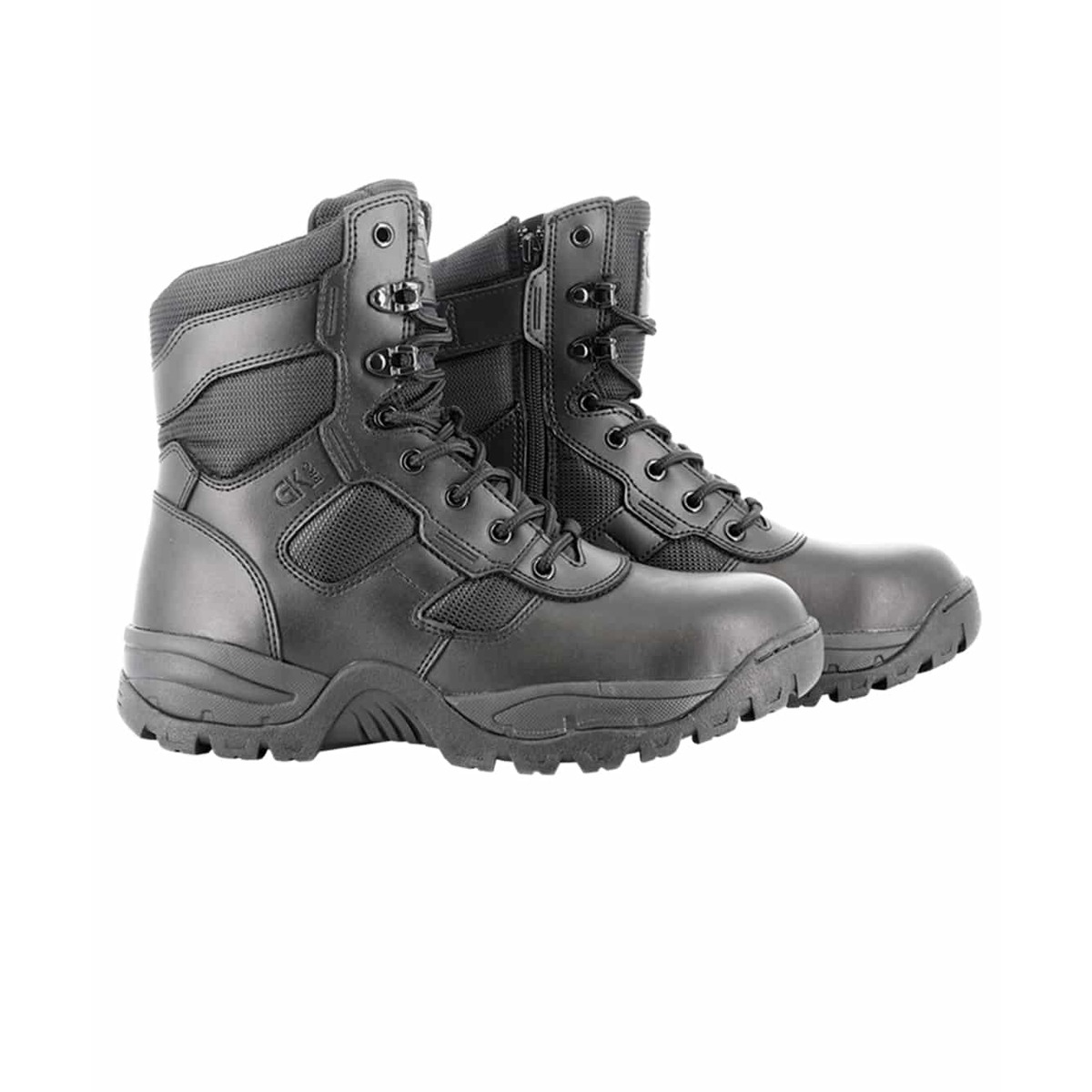 BOOTS - Cuir, Toile & Zip