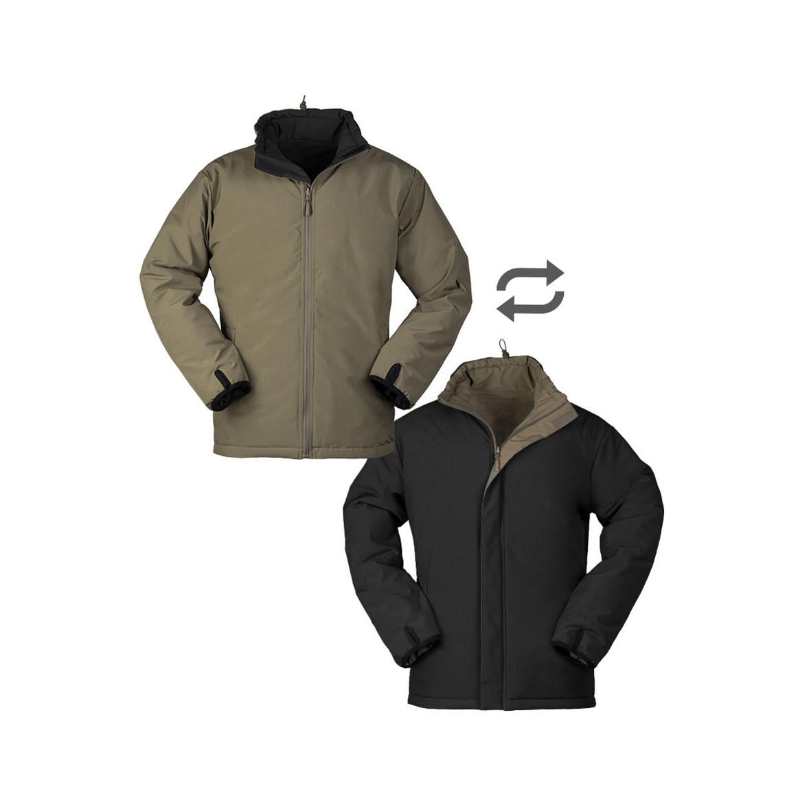 Blouson polaire réversible