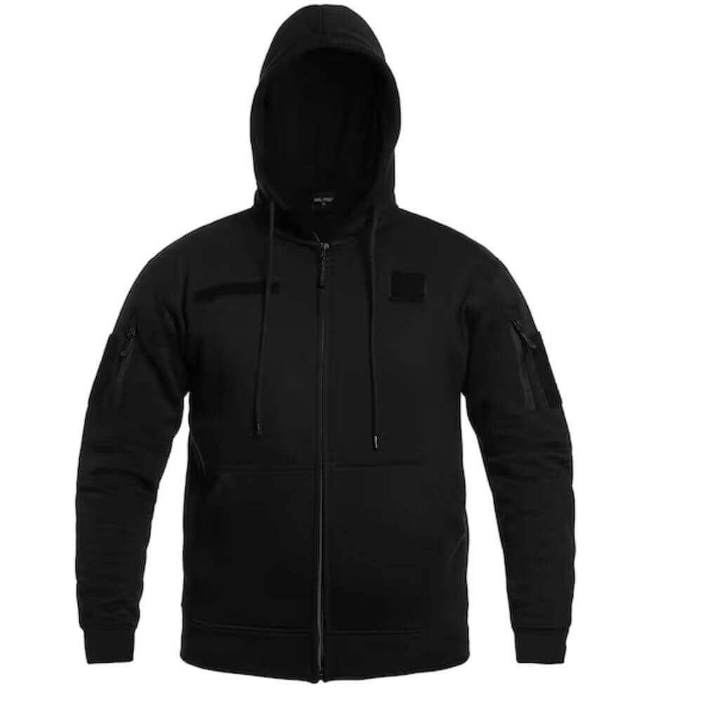 Sweat tactique zippé