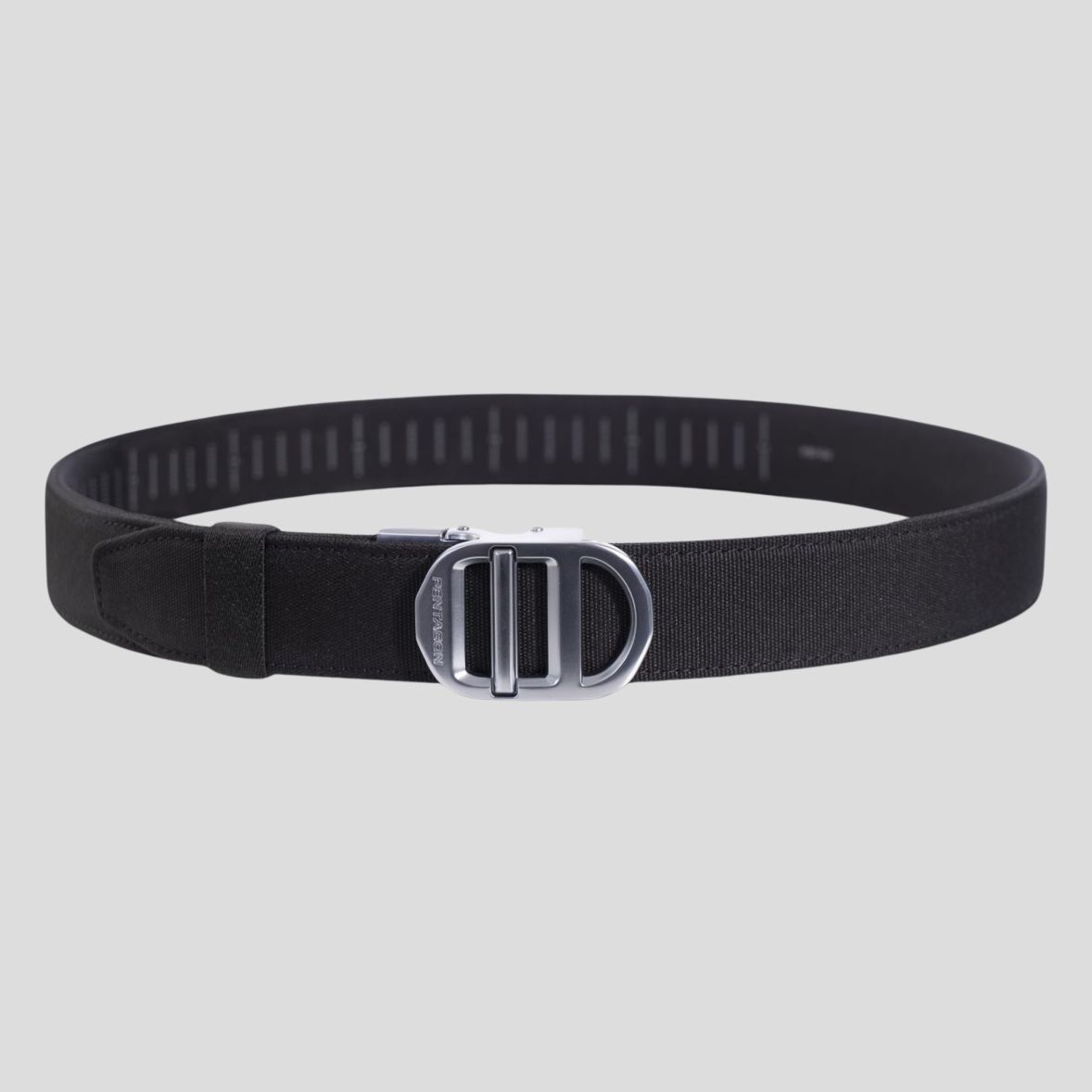 Ceinture à cliquet Chuck avec boucle argent