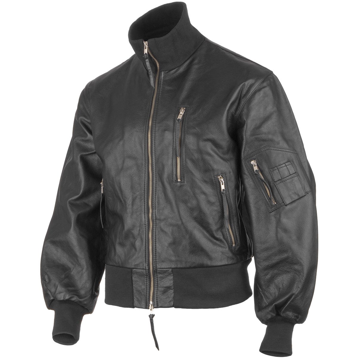 Blouson en cuir pilote BW
