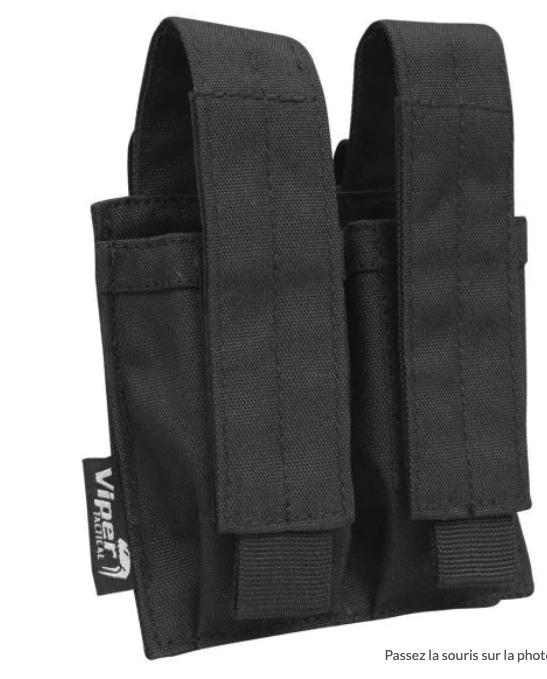Modular Double Pistol Mag Pouch