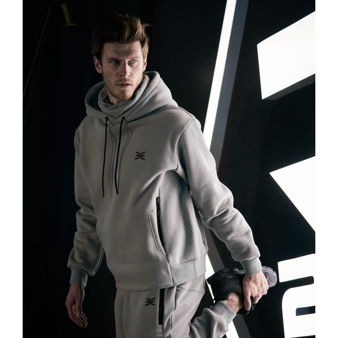 Hoodie Anonymous Gris - GK UNDERCOVER