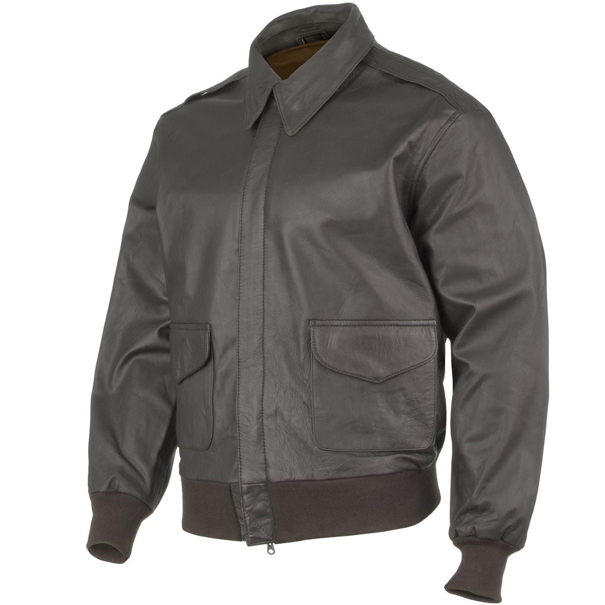 Blouson en cuir pilote US A2