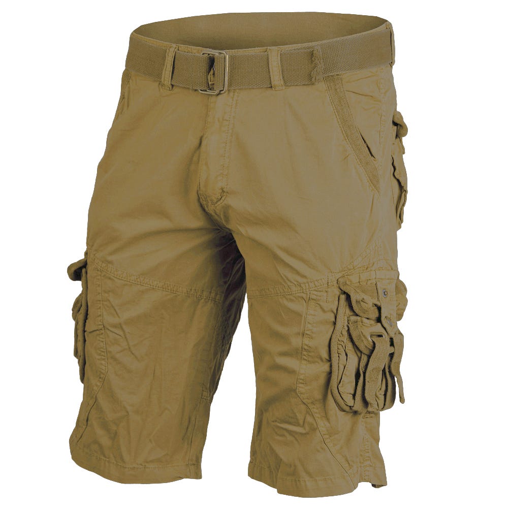 Short de survie vintage prélavé