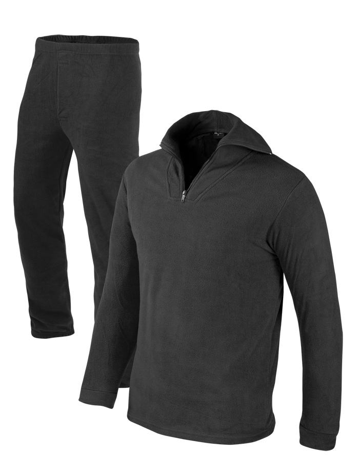 Unterwäsche Thermofleece Reißverschluss