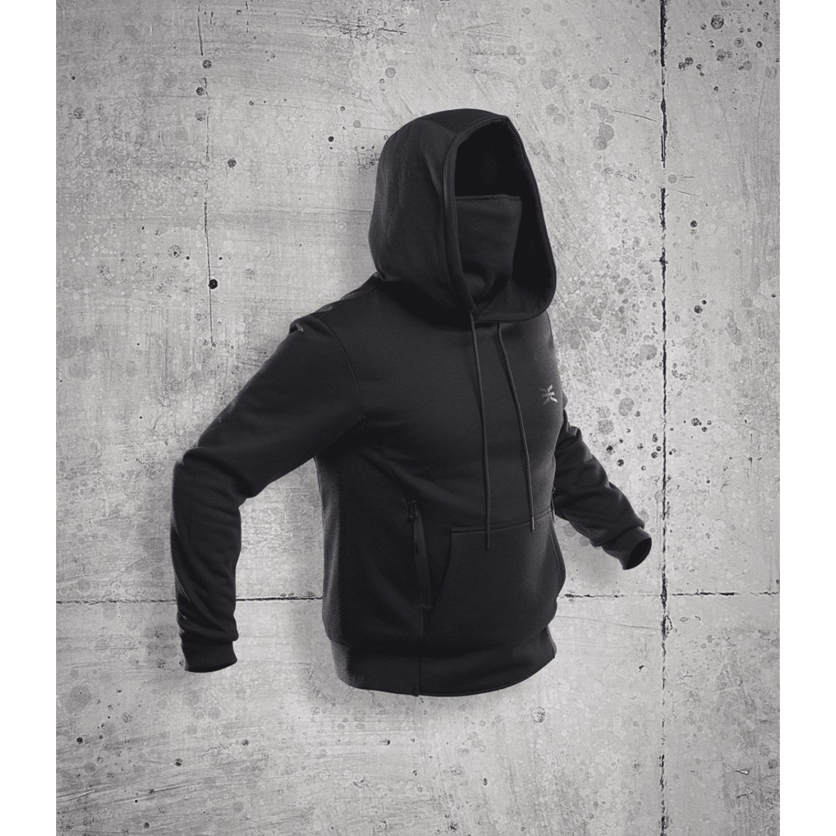 Hoodie Anonymous Noir - GK UNDERCOVER