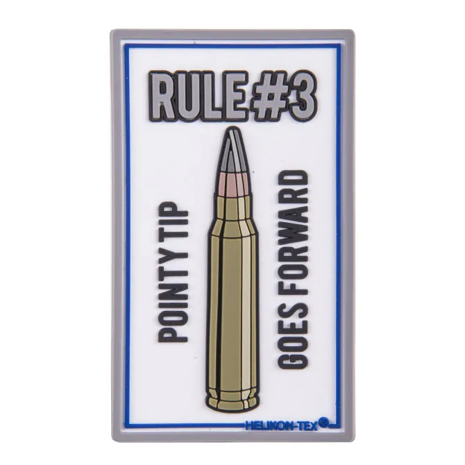 PVC Velcro Patch Rule 3