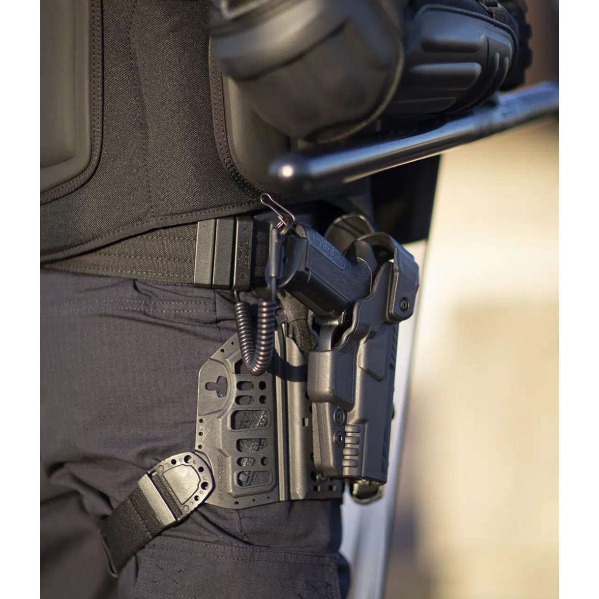 Dragonne noire KEVLAR®