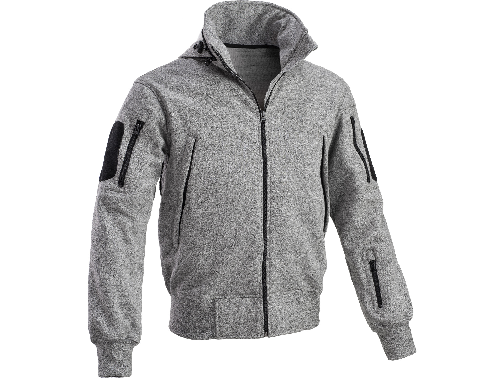 Sweater Jacket With Hood End Of Life