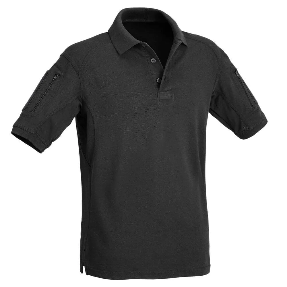 Polo tactique à manches courtes + Velcros Cousus