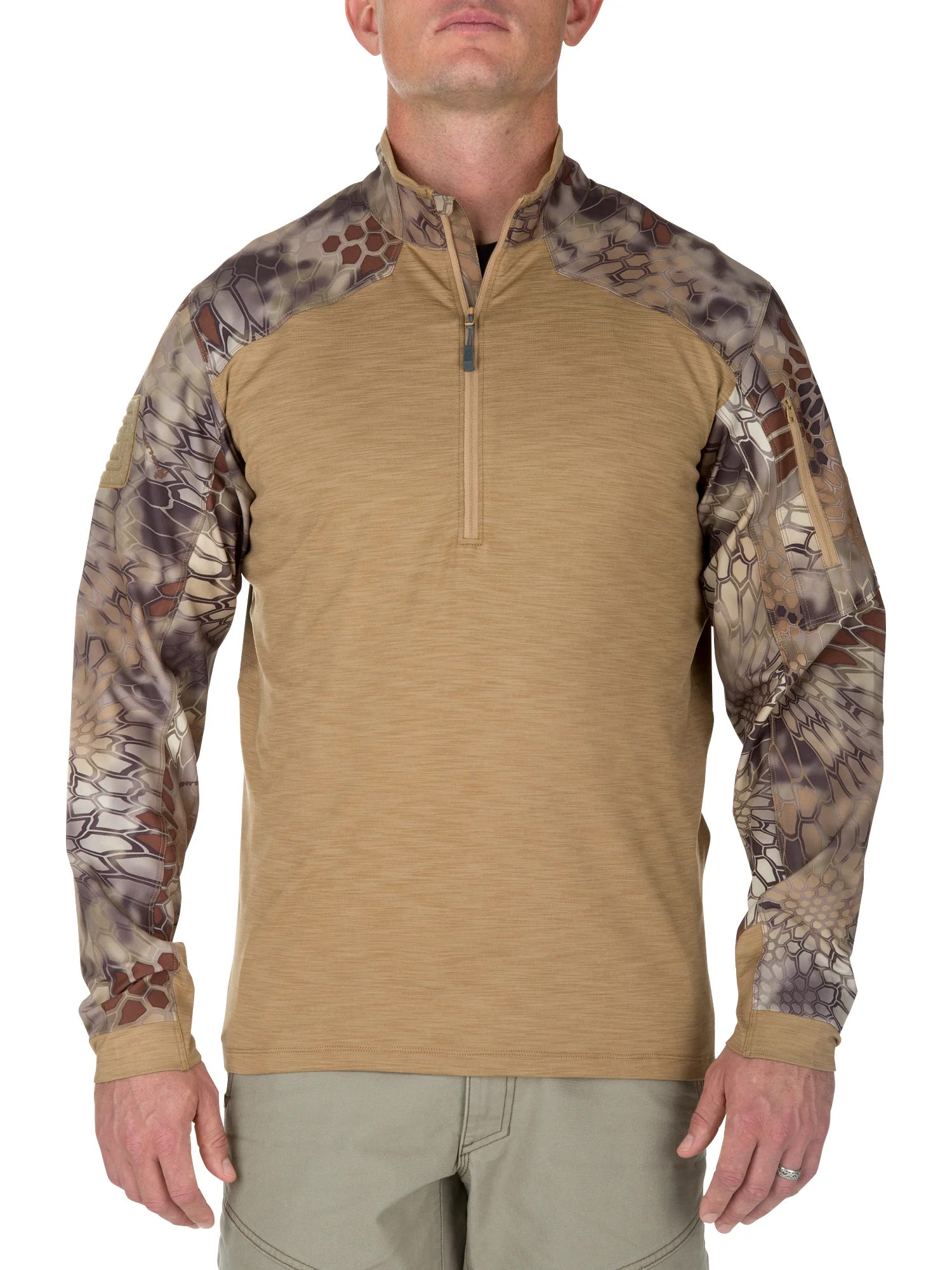 Printed Rapid Half Zip