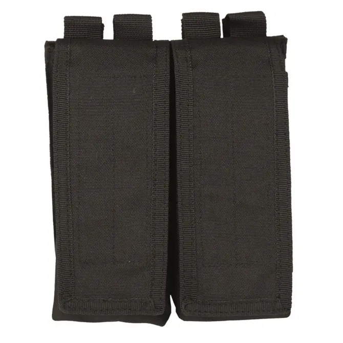 Mil-Tec Double AK 47 Magazine Pouch - Black (13496802)