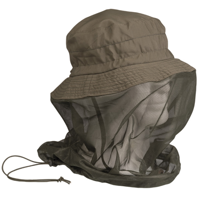 Chapeau de brousse avec moustiquaire