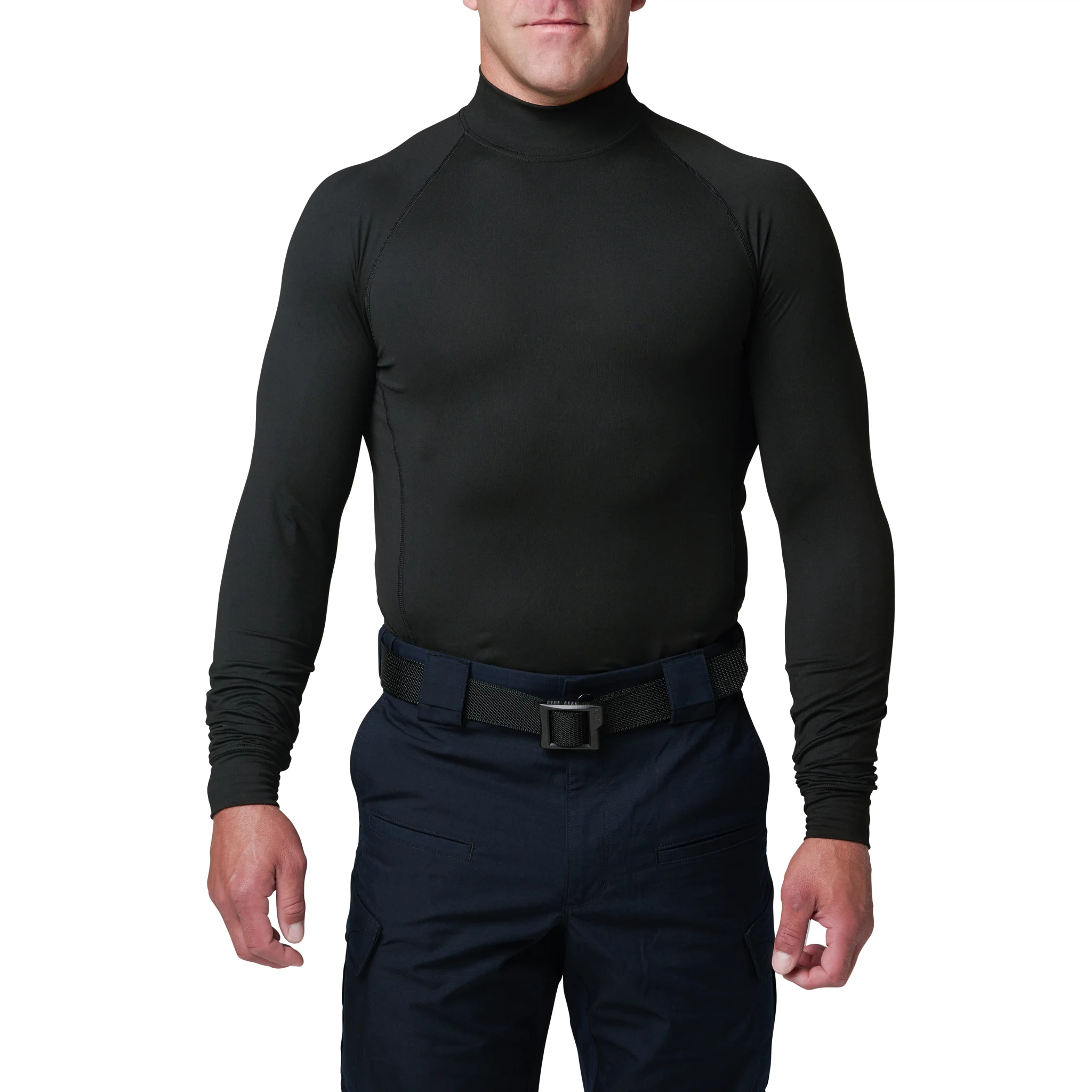 Mock Neck Long Sleeve Top