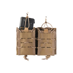Mil-Tec Porte-chargeurs double Open Top Flex - Noir