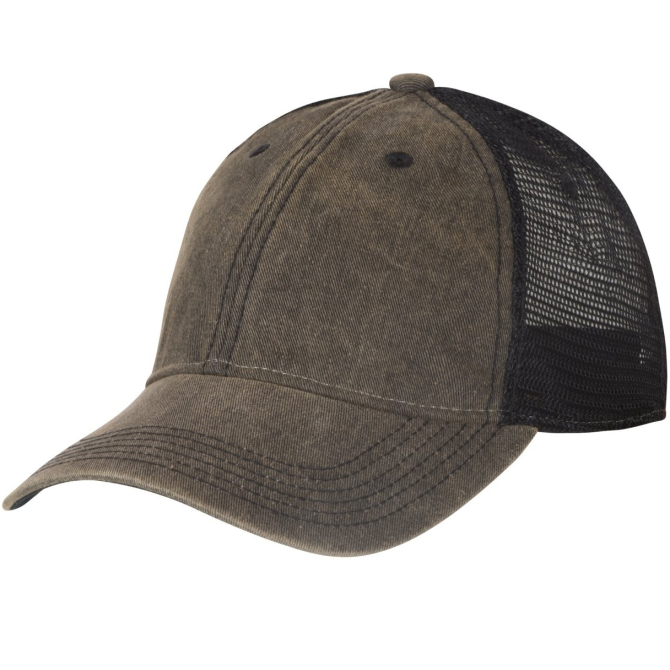 Trucker Plain DWC Cap - Dirty Washed Black