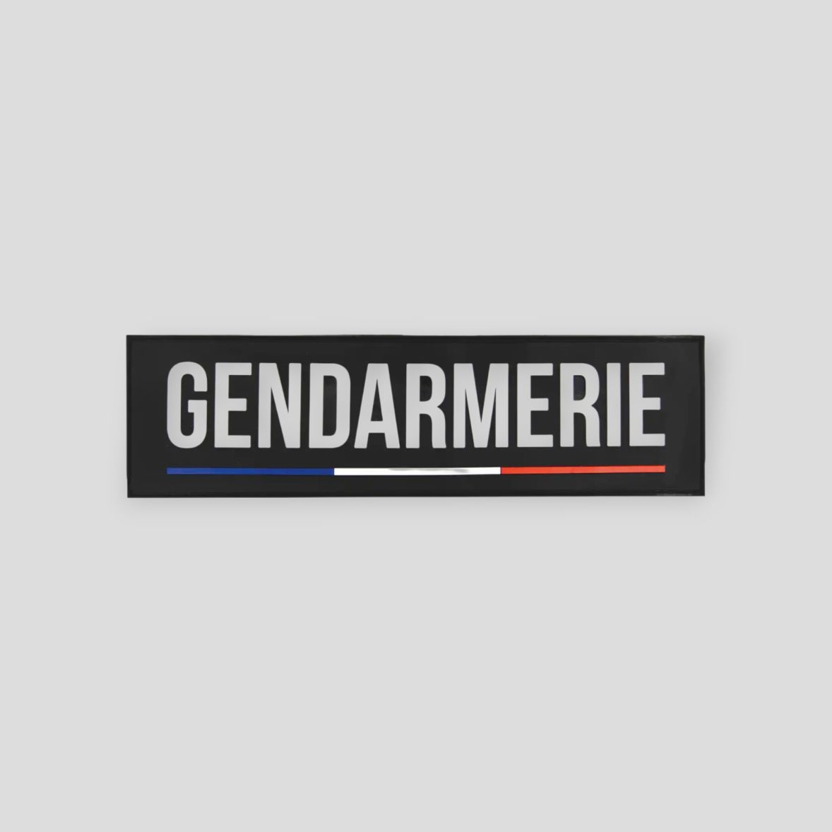 Flap Gomme “GENDARMERIE” Velcro 25x7cm