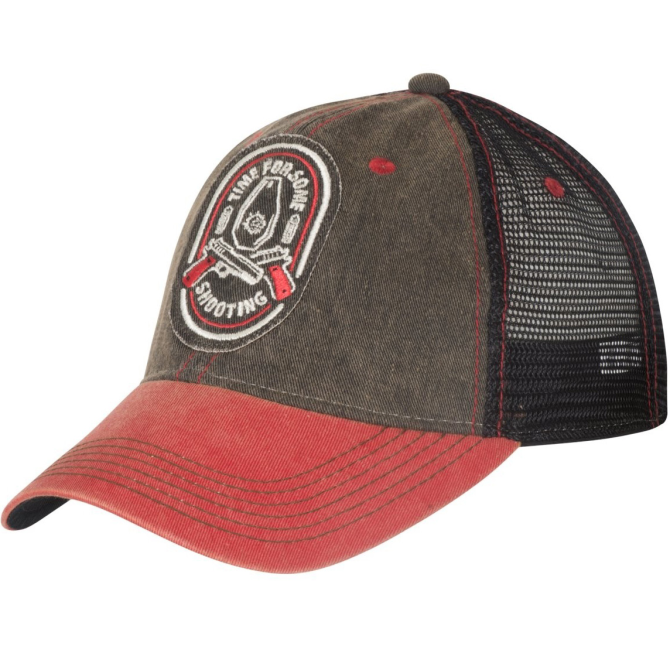 Trucker Shooting Time DWC Cap - Dirty Washed Black / Dirty