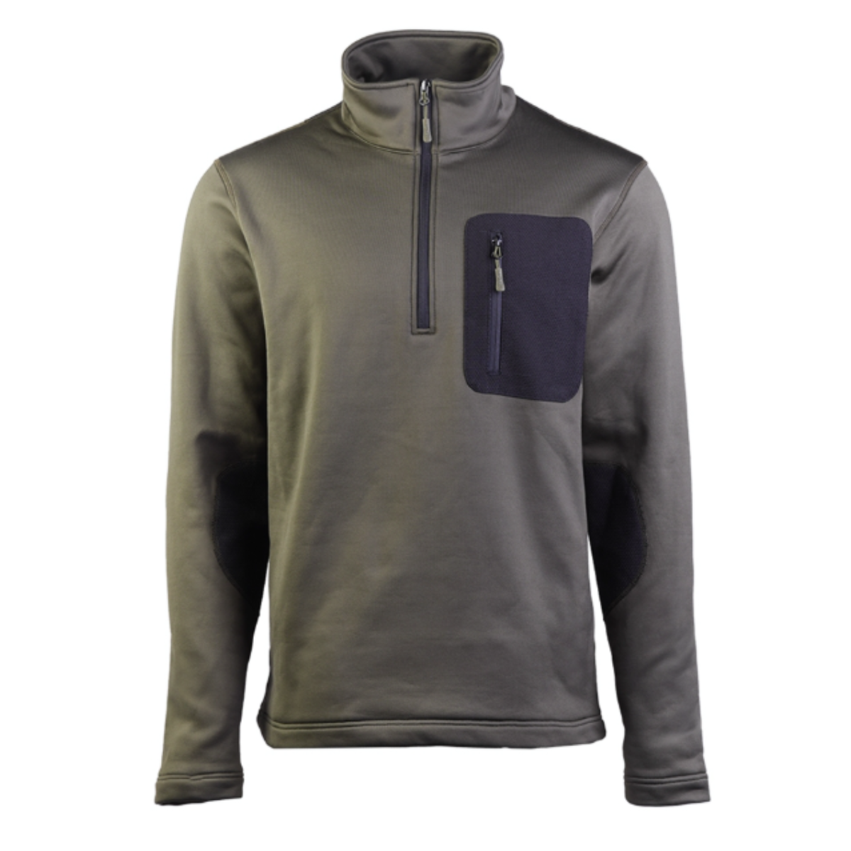 Zip- Pullover aus Thermo- Fleece