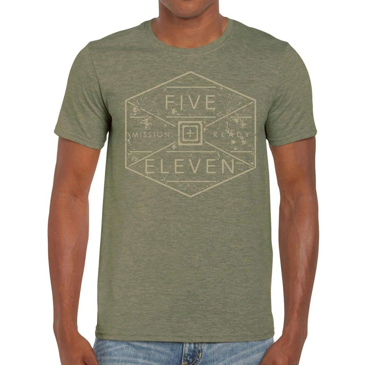 Tee-shirt HEX GRID Military Green Heather