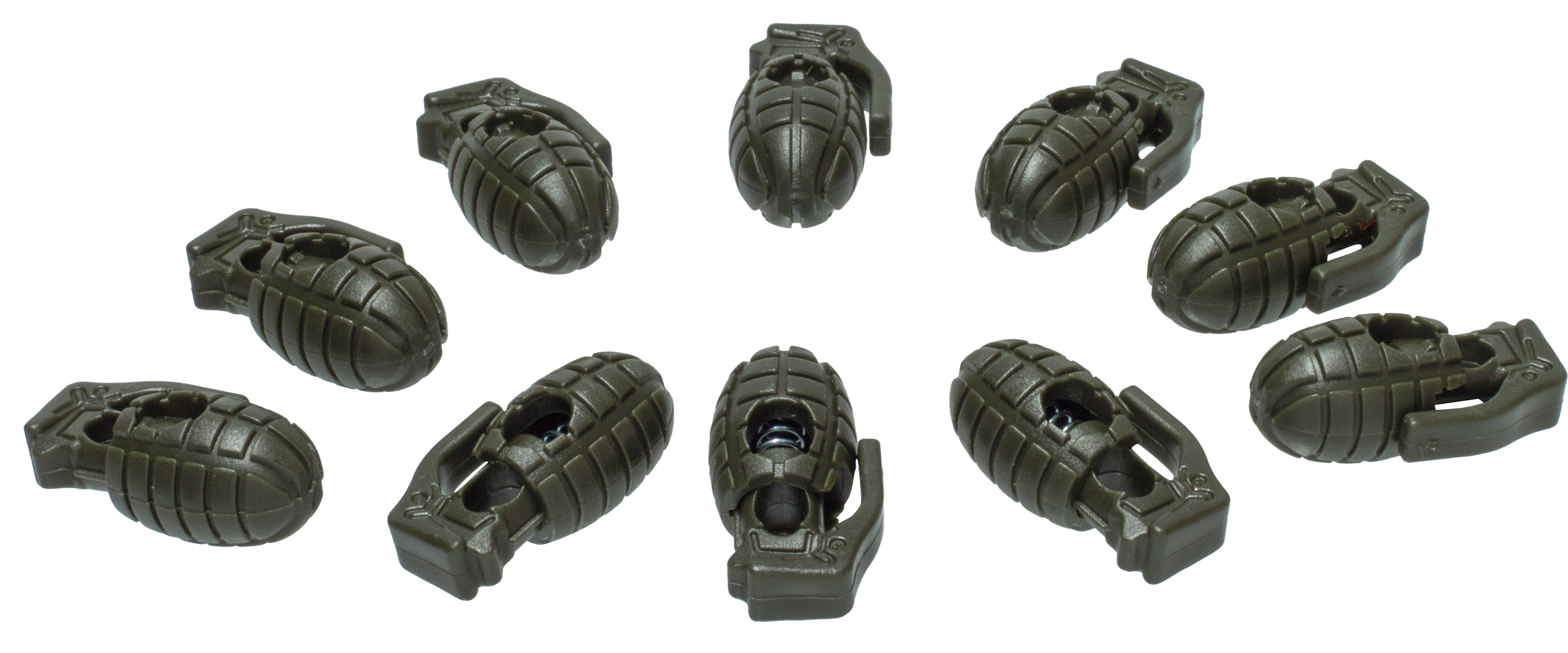 Kordelstopper Pineapple 10er-Pack