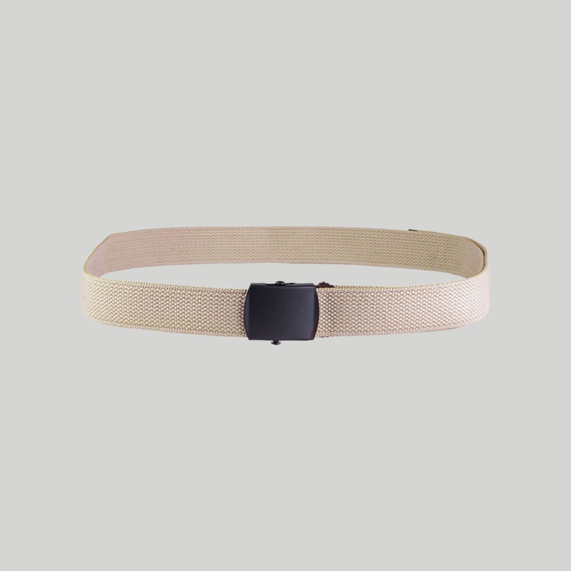 Ceinture en toile US avec boucle noire