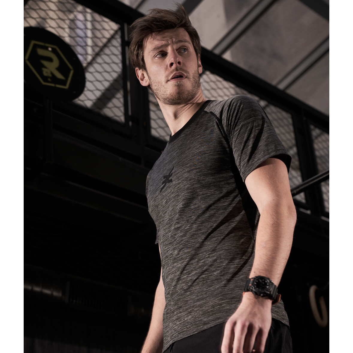 T-shirt de Sport Stamina Noir
