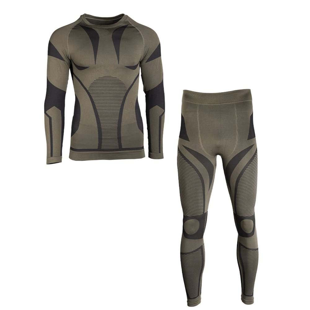 Caleçon long thermorégulateur Mil-Tec Performance nylon-polyester-élasthanne stretch 4 sens